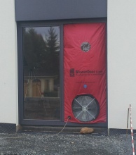 Blower Door Messung in Bremerhaven